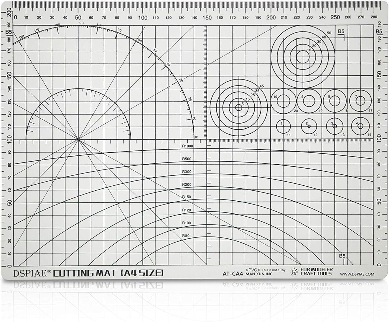 DSPIAE A4 Cutting Mat Gunpla Ultra